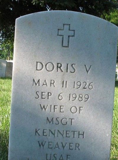 Doris V Weaver on Sysoon