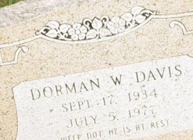 Dorman W Davis on Sysoon