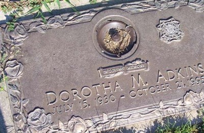Dorotha Mae (Davis) Adkins on Sysoon