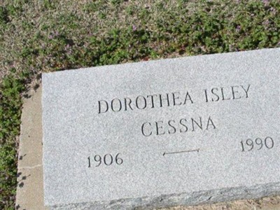Dorothea Isley Cessna on Sysoon