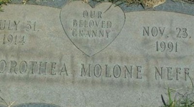 Dorothea Louise Molone Neff on Sysoon