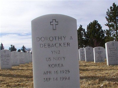 Dorothy A Debacker on Sysoon