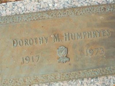 Dorothy A Mueller Humphryes on Sysoon