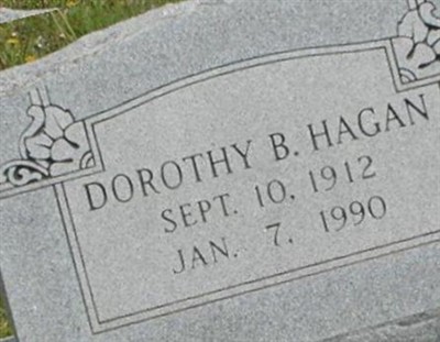 Dorothy B Hagan on Sysoon