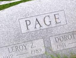 Dorothy C Page on Sysoon