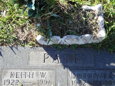 Dorothy C Pate on Sysoon