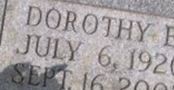 Dorothy Elizabeth Jeffries Vaughn on Sysoon