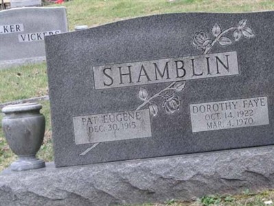Dorothy Faye Shamblin on Sysoon