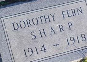 Dorothy Fern Sharp on Sysoon