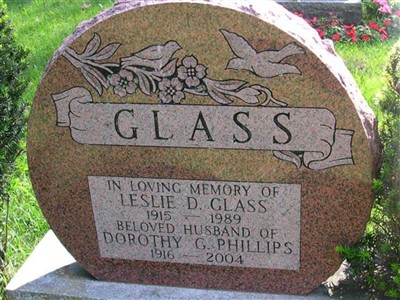Dorothy G Phillips Glass on Sysoon