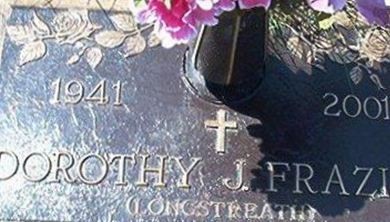 Dorothy June Longstreath Fraizer on Sysoon
