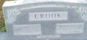 Dorothy Mae Black Crook on Sysoon