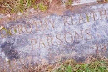 Dorothy Marian "DeeDee" Cliff Parsons on Sysoon
