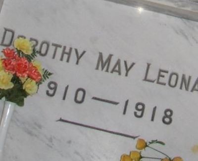 Dorothy May Leonard on Sysoon