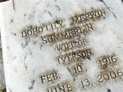 Dorothy Merwin Summerlin on Sysoon