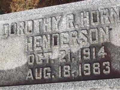 Dorothy R Horner Henderson on Sysoon