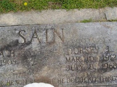 Dorsey I. Sain on Sysoon