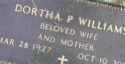 Dortha P Williams on Sysoon