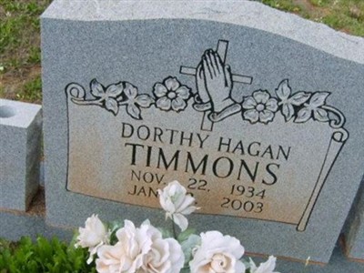 Dorthy Hagan Timmons on Sysoon