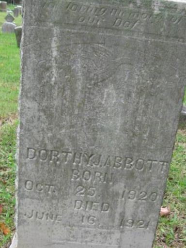 Dorthy J Abbott on Sysoon