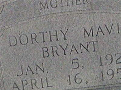 Dorthy Mavis Bryant on Sysoon