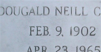 Dougald Neill Clark on Sysoon