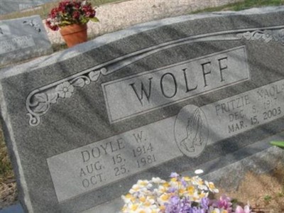 Doyle Woodrow Wolff on Sysoon