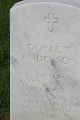 Doyle Yates Anderson on Sysoon