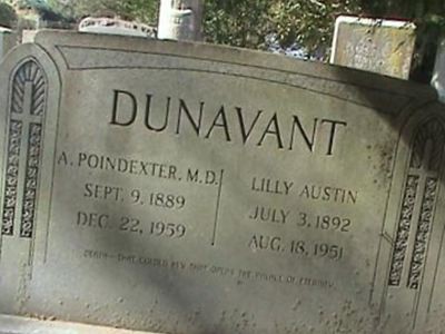 Dr Andrew Poindexter Dunavant on Sysoon