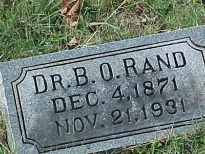 Dr B. O. Rand on Sysoon