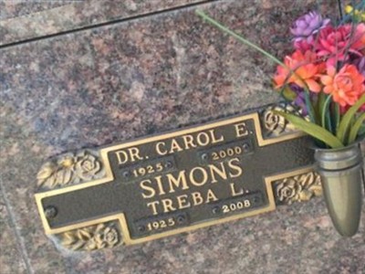 Dr Carol Eugene Simons on Sysoon