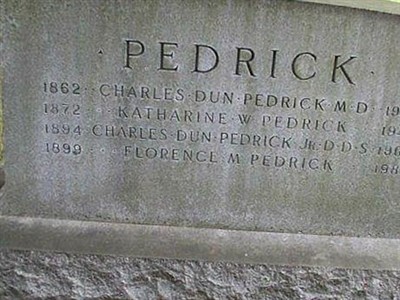Dr Charles Dun Pedrick on Sysoon
