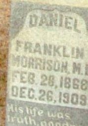 Dr Daniel Franklin Morrison on Sysoon