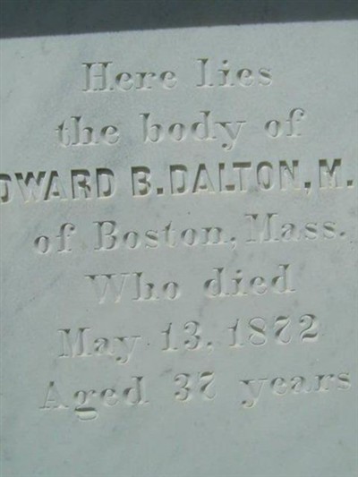 Dr Edward B Dalton on Sysoon