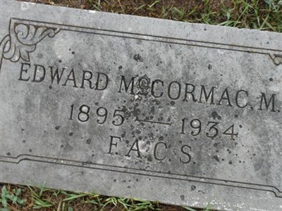 Dr. Edward Phillip McCormac, Jr on Sysoon