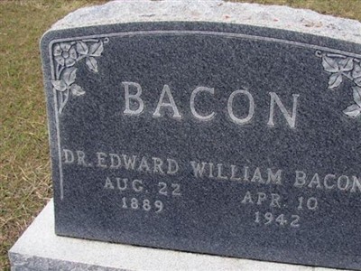 Dr Edward William Bacon on Sysoon