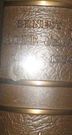 Dr Ernest B. Agee, Jr on Sysoon