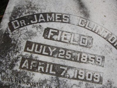 Dr James Clinton Field on Sysoon