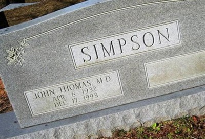 Dr John Thomas Simpson on Sysoon