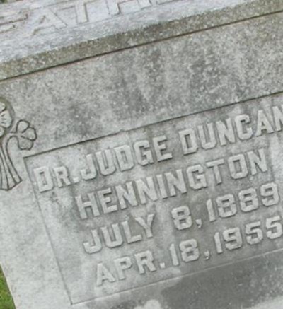 Dr Judge Duncan Hennington on Sysoon