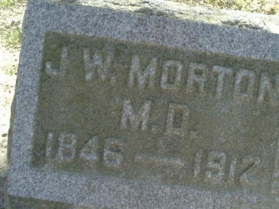 Dr J.W. Morton on Sysoon