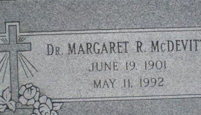 Dr Margaret R. McDevitt on Sysoon