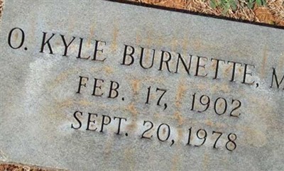 Dr O Kyle Burnette on Sysoon