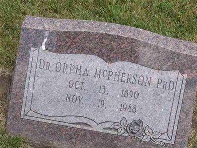 Dr Orpha McPherson on Sysoon