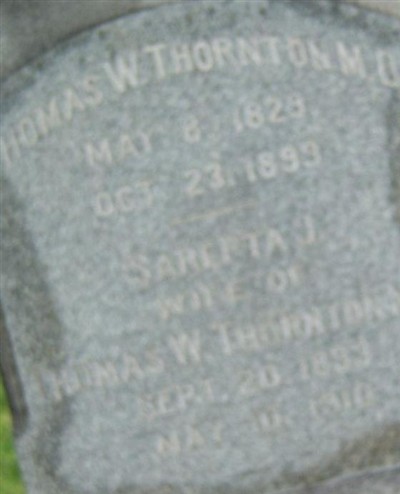 Dr Thomas W. Thornton on Sysoon