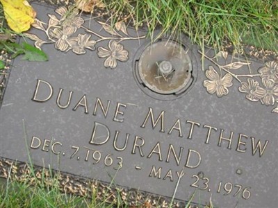 Duane Matthew Durand on Sysoon