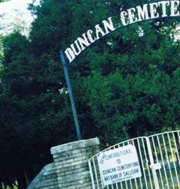 Duncan Cemetery on Sysoon