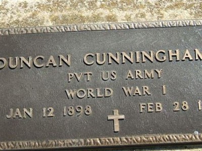 Duncan Cunningham, Jr on Sysoon
