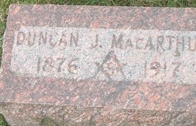 Duncan J MacArthur on Sysoon