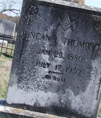 Duncan Lafayette Thompson on Sysoon